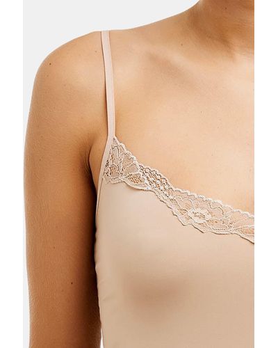 Love and Lustre Classic Lace Camisole - Natural