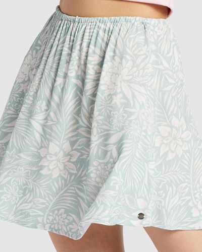 Roxy Para Paradise Drawstring Mini Skirt - Multicolour