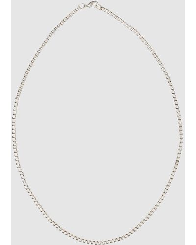 Yd Cube Link Necklace - White