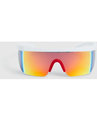 Insight Denver Reflector Sunglasses - White