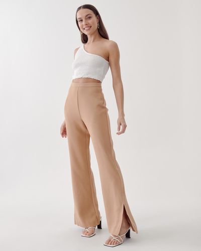 TUSSAH Ashley Trousers - Natural
