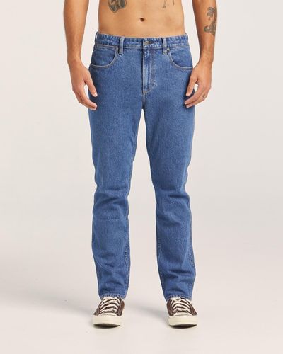 Wrangler Sid Straight Jean - Blue