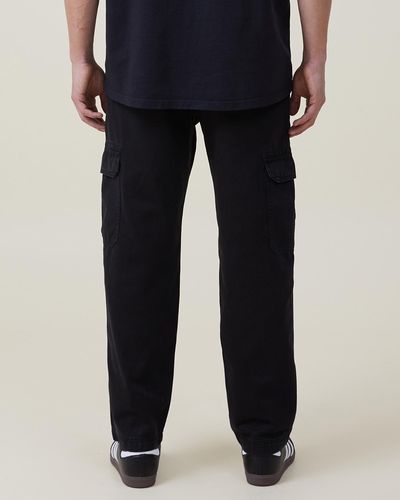 Cotton On Tactical Cargo Trousers - Black