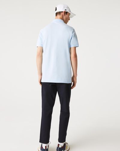 Lacoste Smart Paris Polo Shirt Stretch Cotton - Blue