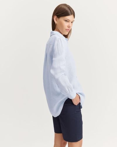 Country Road Organically Grown Linen Shirt - White