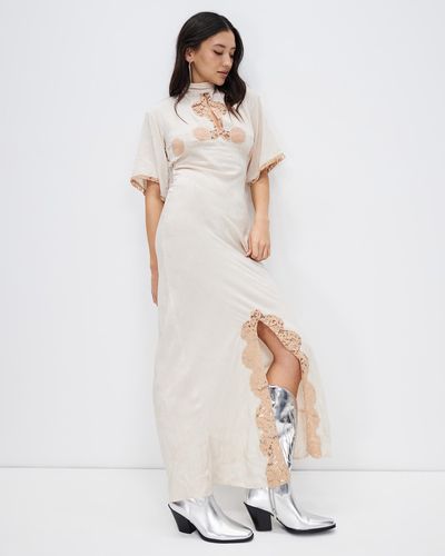 LENNI the label Aloe Maxi Dress - White