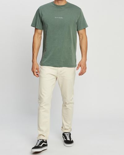 Thrills Minimal Merch Fit T Shirt - Green
