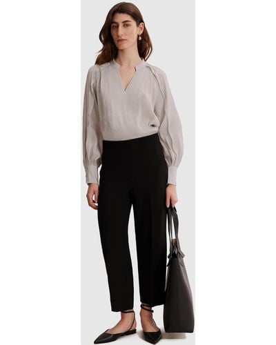 Country Road Soft Tailored Culotte - Black