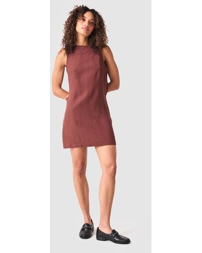 Rolla's Shift Dress - Red