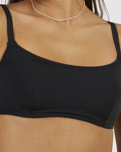 Billabong Sol Searcher Mia Dd Cup Bralette Bikini Top For Women - Black