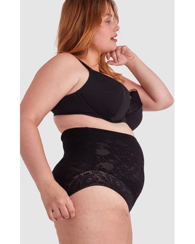 Bras N Things Luxe Solutions Control High Waisted Brief - Black