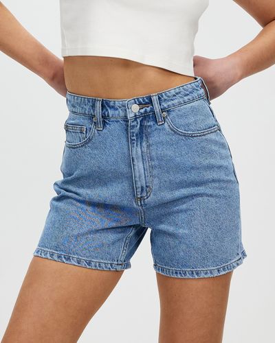 Lee Jeans High Mom Shorts - Blue