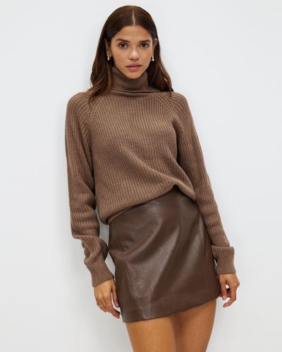 Atmos&Here Blair Knitted Jumper - Brown