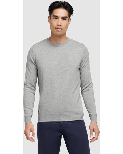 Guess The Iconic Exclusive Valentine Basic Jumper - Grey