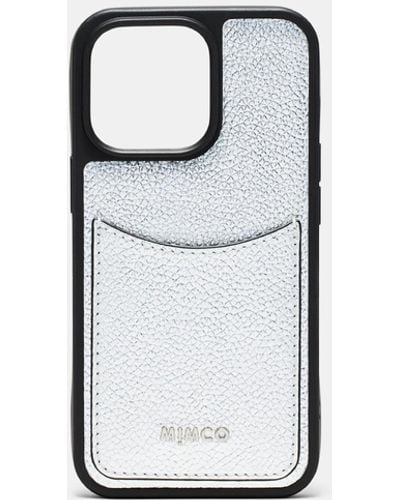 Mimco Joy Card Phone Case For Iphone 13 13 Pro - White