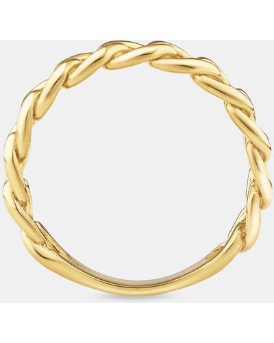 Michael Hill Link Ring In 10kt Gold - Yellow