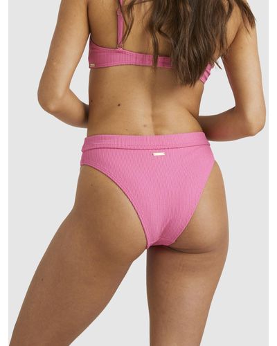 Billabong Sunrays Maui Rider Bikini Bottom - Pink
