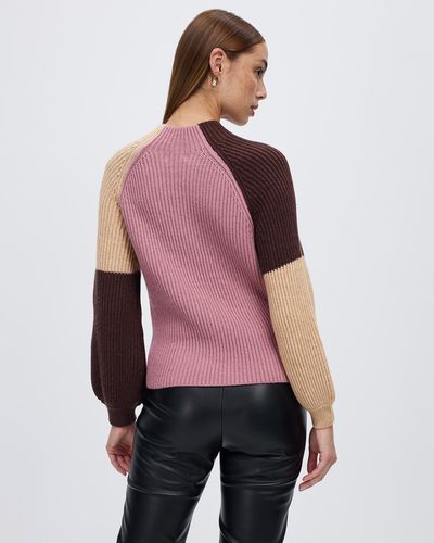 Honey and Beau Manhattan Groove Knit Jumper - Red