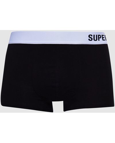 Superdry Trunk Offset Double Pack - Black