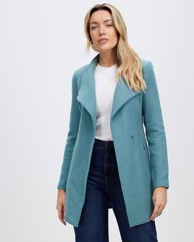 marcs ruby felted wool coat