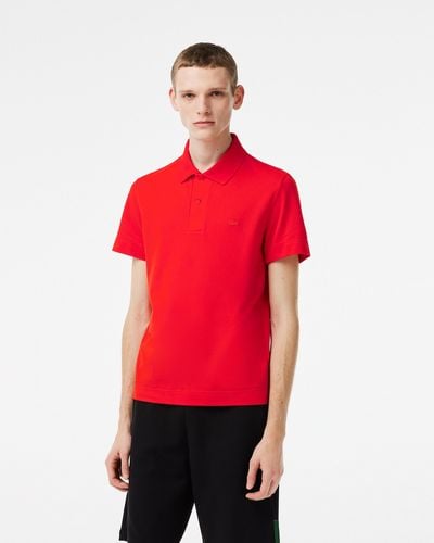 Lacoste Movement Polo Shirt Ultra Light Piqué - Red