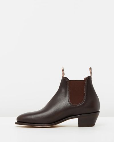 R.M.Williams Adelaide Cuban Heel Boots - Brown