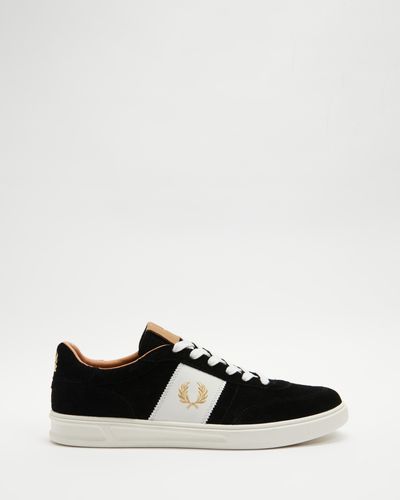 Fred Perry B400 Suede - Black