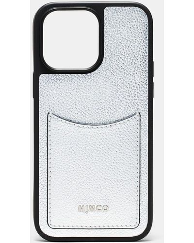 Mimco Joy Card Phone Case For Iphone 14 Pro Max - White