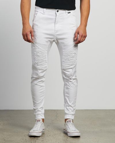 Kiss Chacey Zeppelin Trousers - White
