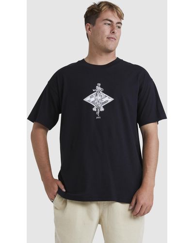 Billabong Diamond Skull T Shirt - Black