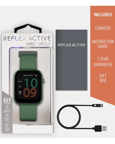 Reflex Active Series 12 Smart Watch - Green