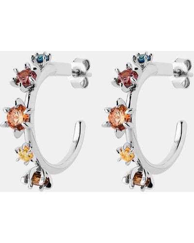 Karen Walker Baroque Earrings - Multicolour
