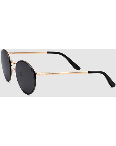 Daniel Wellington Arch Steel Sunglasses - Black