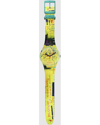 Swatch Hollywood Africans By Jm Basquiat - Metallic