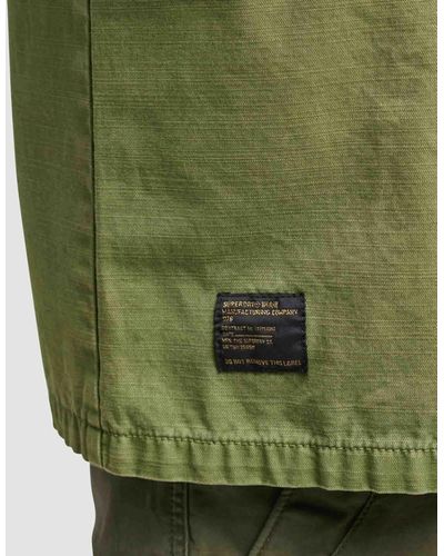 Superdry Vintage Military Shirt - Green