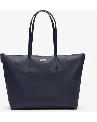 Lacoste L.12.12 Concept Zip Tote Bag - Blue