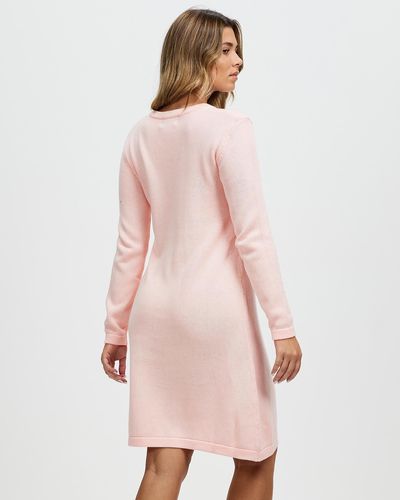 KAJA Clothing Natasha Knit Dress - Pink