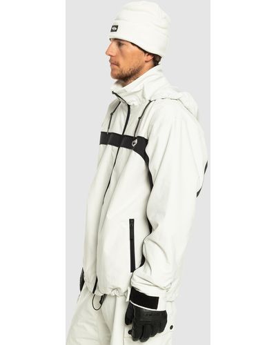 Quiksilver Live Wire Technical Snow Jacket - White