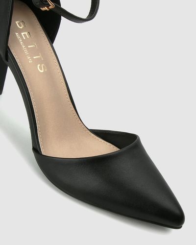 Betts Lady Pointed Toe Dress Shoes - Black