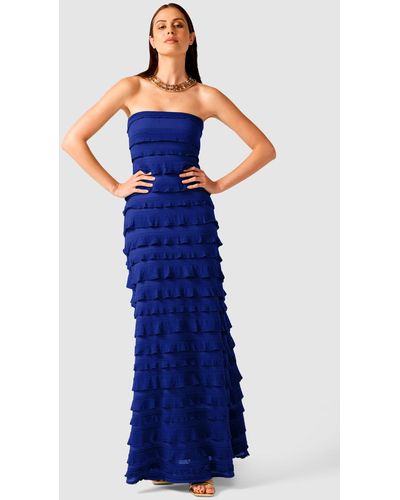 SACHA DRAKE Maddison Dress - Blue