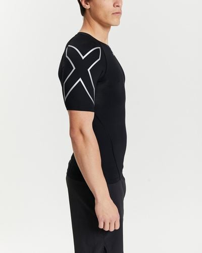 2XU Core Compression Short Sleeve Top - Black