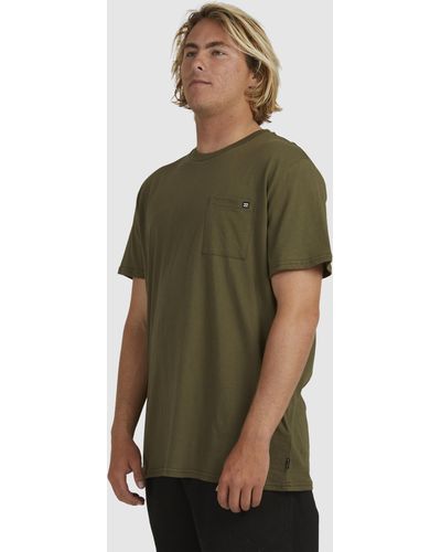 Billabong Premium Pocket T Shirt - Green