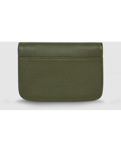 Status Anxiety Impermanent Wallet - Green