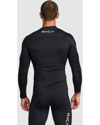 RVCA Va Sport Long Sleeve Compression Top - Black