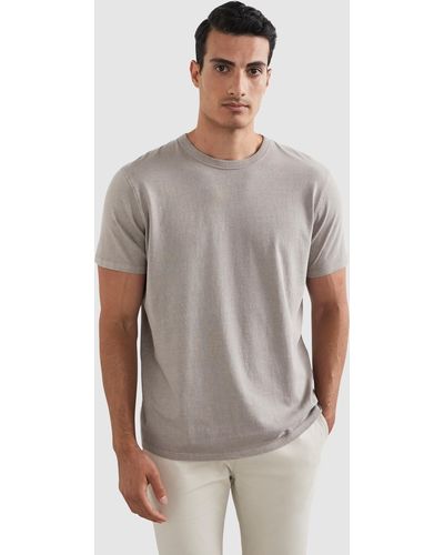 French Connection rugged Jersey T Shirt - Grey