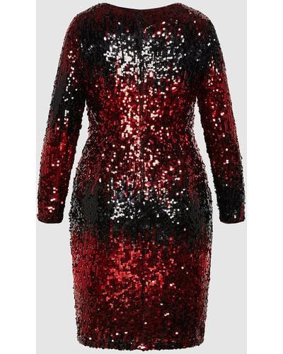 City Chic Irresistible Dress - Red