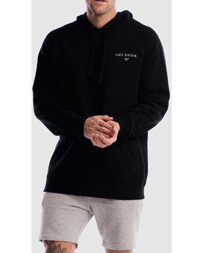 First Division Grand Stand Crest Hoodie - Black