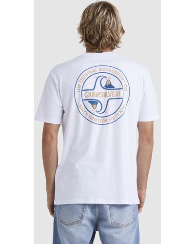 Quiksilver Circle Back T Shirt - White