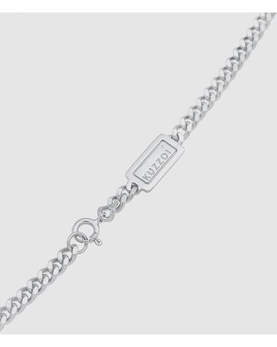 Kuzzoi Iconic Exclusive Necklace Chain Basic Trend In 925 Sterling - Metallic