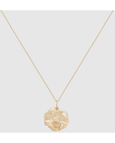 YCL Jewels Aries Astrology Necklace - White